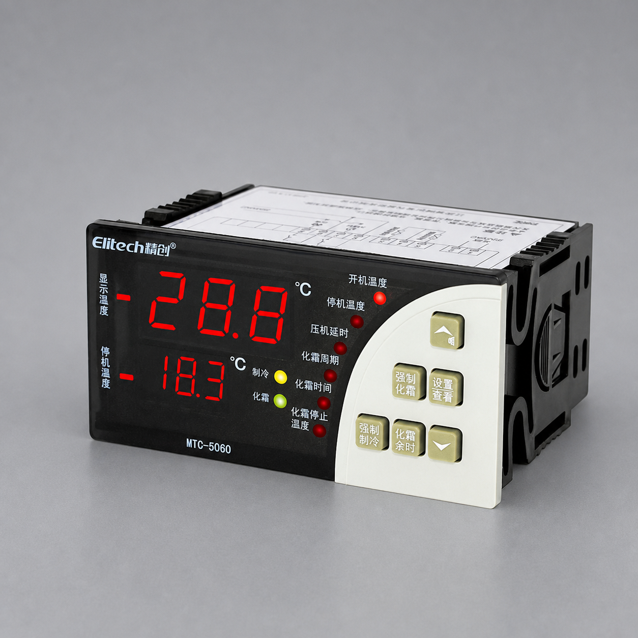 Elitech MTC Series Cold Room Refrigeration Temperature Controllers