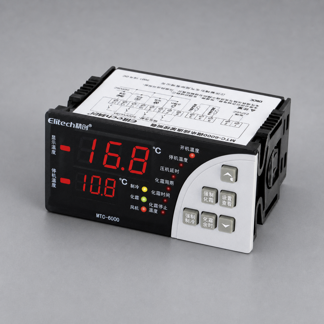 Elitech MTC Series Cold Room Refrigeration Temperature Controllers