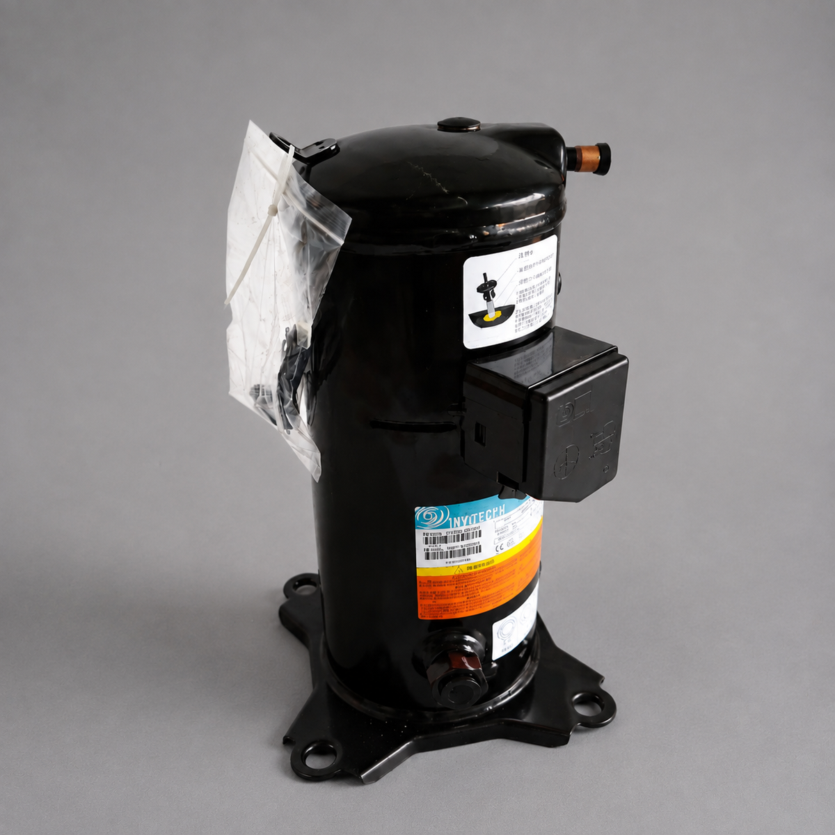 InvoTech YM17–YM50 Small-Capacity Medium-Temperature Scroll Compressors