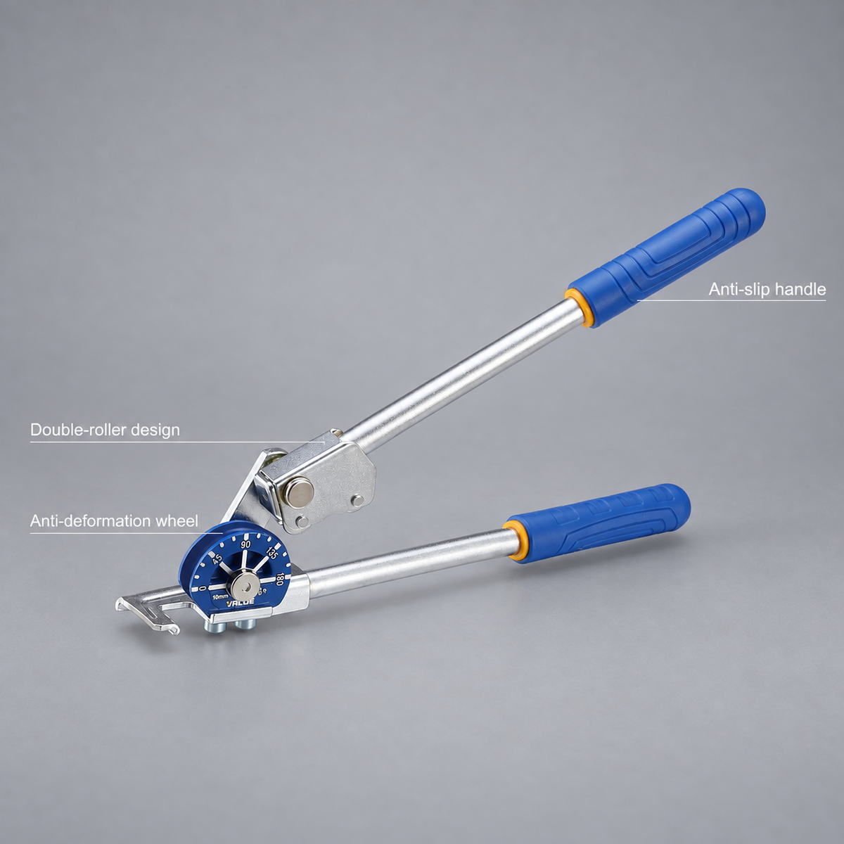 VALUE VBT Lever Tube Benders – Imperial & Metric Sizes, 0–180° Bending