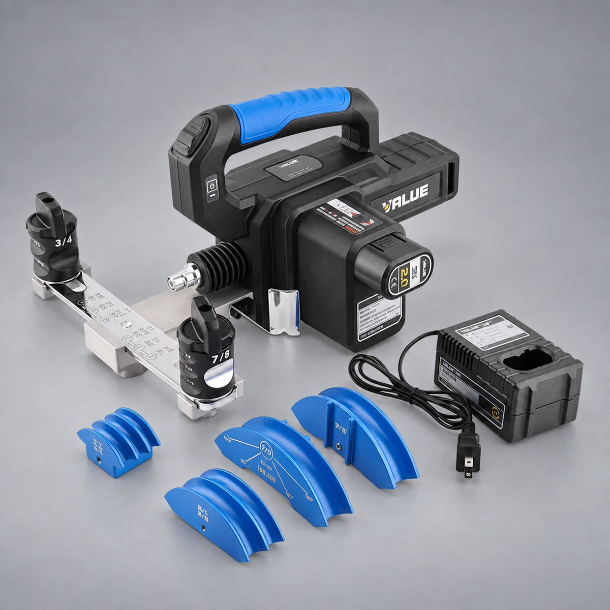 VALUE VEB-1 Electric Tube Bender – 1/4" to 7/8"