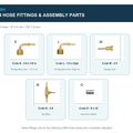 HONGSEN HMG-4 Refrigeration Hose Fittings and Assembly Parts