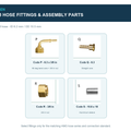 HONGSEN HMG-8 Refrigeration Hose Fittings and Assembly Parts